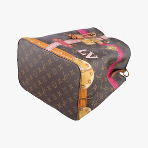 Pre-owned Louis Vuitton NeoNoe brown×Multicolor Monogram Canvas M40649 shoulderbag | stylenewstar