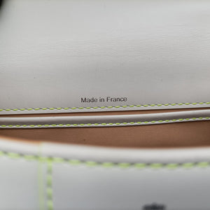 Pre-owned Delvaux Brillant mini White Leather  handbag | stylenewstar