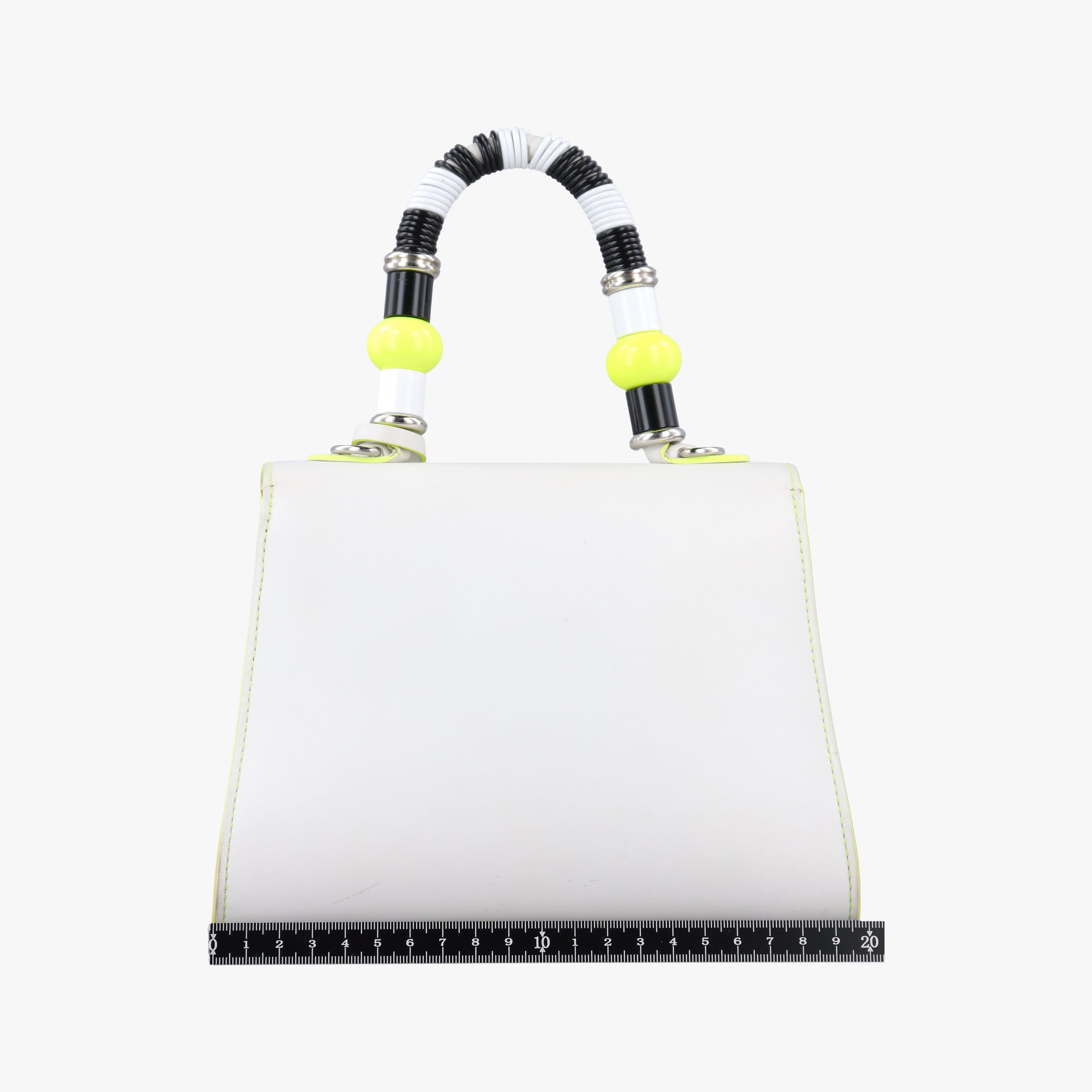 Pre-owned Delvaux Brillant mini White Leather  handbag | stylenewstar