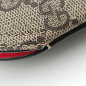 Pre-owned Gucci love heart Brown PVC coated canvas 678133 shoulderbag | stylenewstar