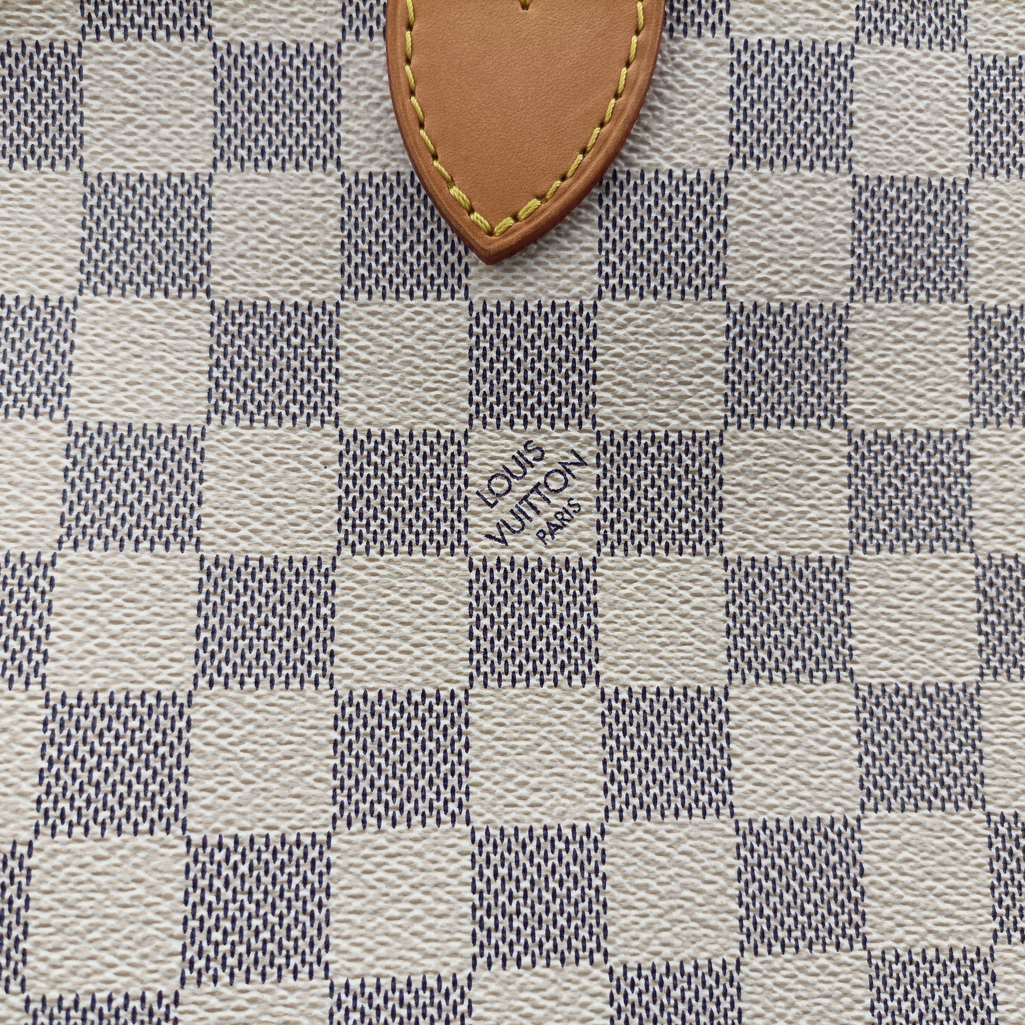 Pre-owned Louis Vuitton NEVERFULL GM Azur Damier Canvas N51108 handbag | stylenewstar