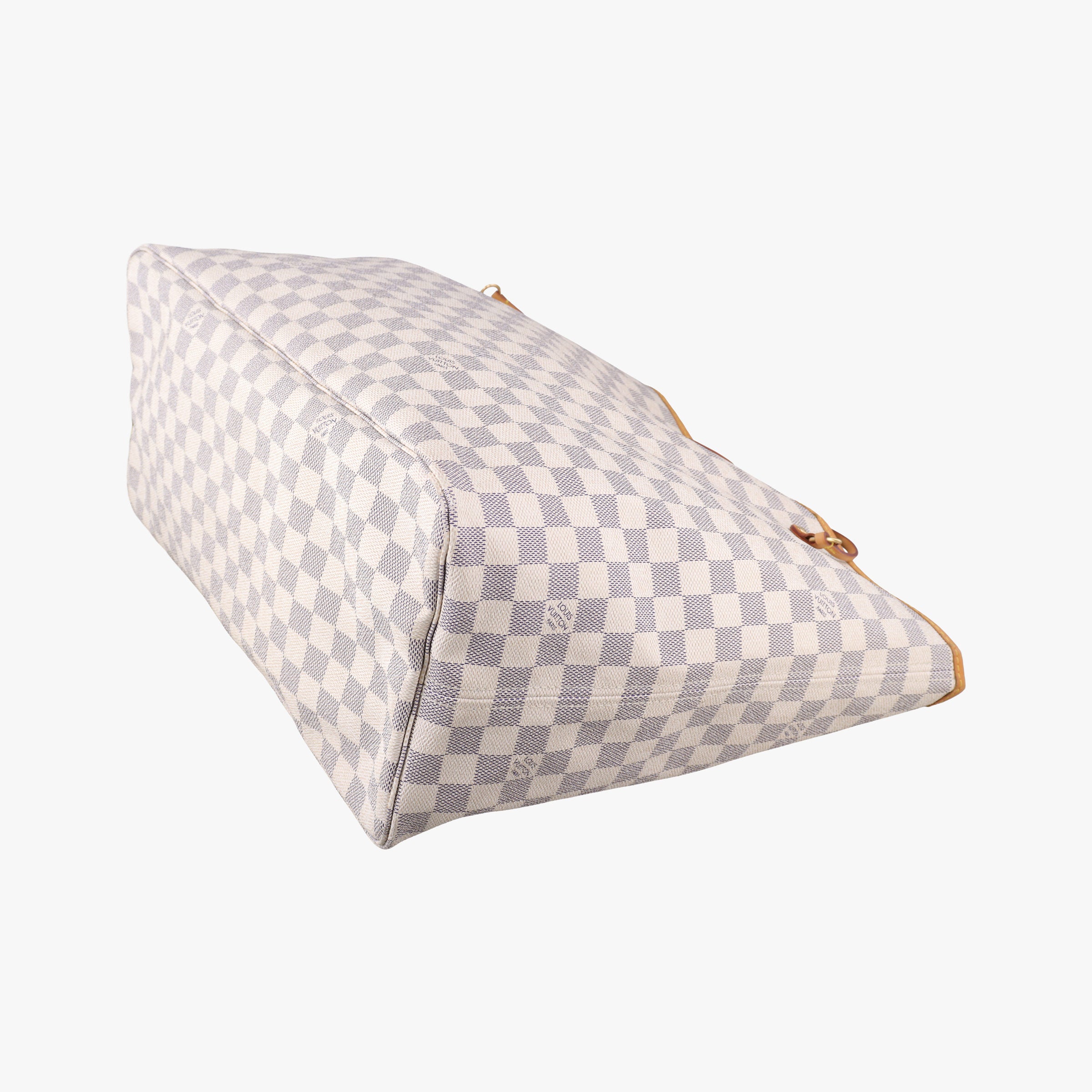 Pre-owned Louis Vuitton NEVERFULL GM Azur Damier Canvas N51108 handbag | stylenewstar