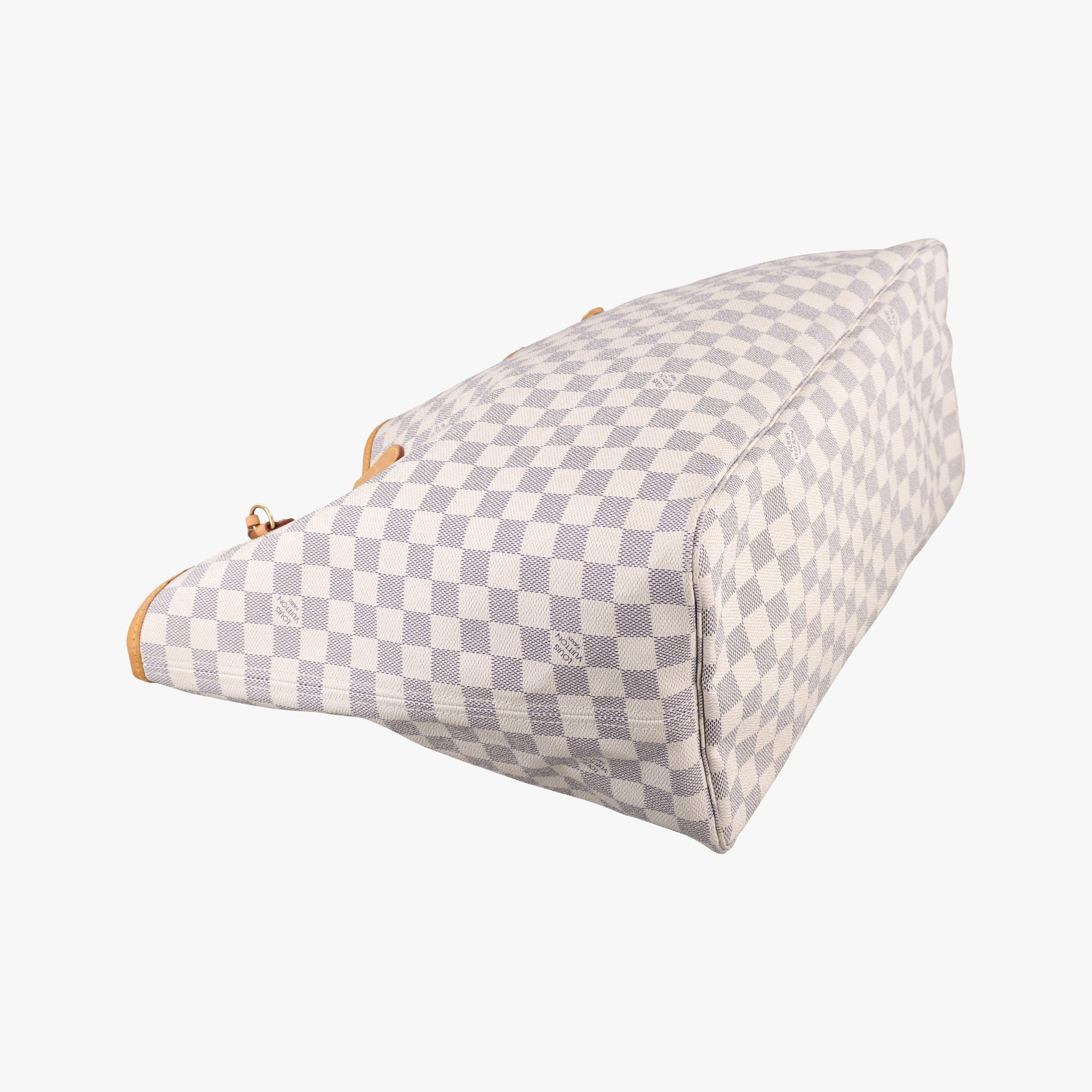 Pre-owned Louis Vuitton NEVERFULL GM Azur Damier Canvas N51108 handbag | stylenewstar
