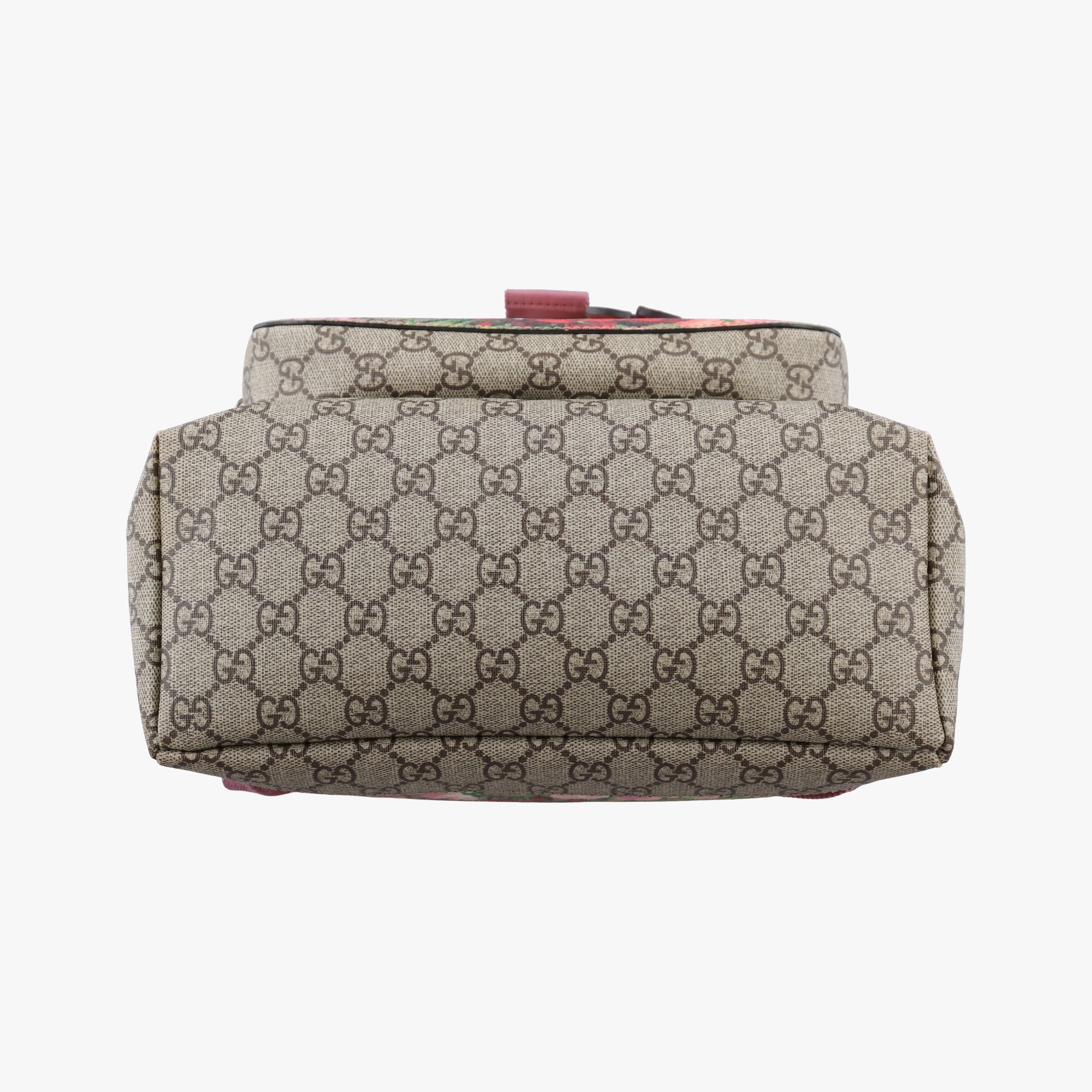 Pre-owned Gucci GG Blooms Beige×multi PVC coated canvas 405019 backpack/rucksack | stylenewstar