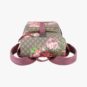Pre-owned Gucci GG Blooms Beige×multi PVC coated canvas 405019 backpack/rucksack | stylenewstar
