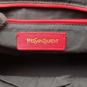 Secondhand Yves Saint Laurent Cabas ChYc Red Leather 279079 handbag | stylenewstar