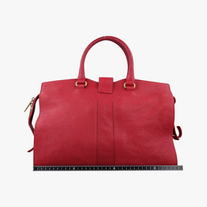 Secondhand Yves Saint Laurent Cabas ChYc Red Leather 279079 handbag | stylenewstar