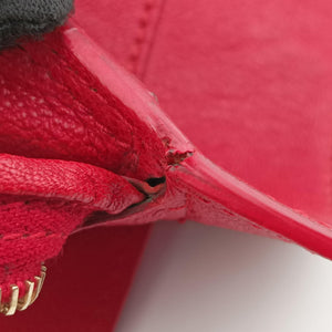 Secondhand Yves Saint Laurent Cabas ChYc Red Leather 279079 handbag | stylenewstar