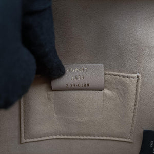 Pre-owned Fendi Kan U Brown×black Leather 8M0417 shoulderbag | stylenewstar