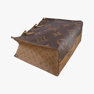 Pre-owned Louis Vuitton On the Go GM Brown Monogram Canvas M45320 shoulderbag | stylenewstar