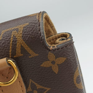 Pre-owned Louis Vuitton MARIGNAN Brown×Sesae Monogram Canvas×calf leather M44257 shoulderbag | stylenewstar