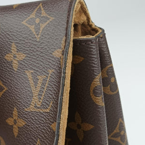 Pre-owned Louis Vuitton MARIGNAN Brown×Sesae Monogram Canvas×calf leather M44257 shoulderbag | stylenewstar