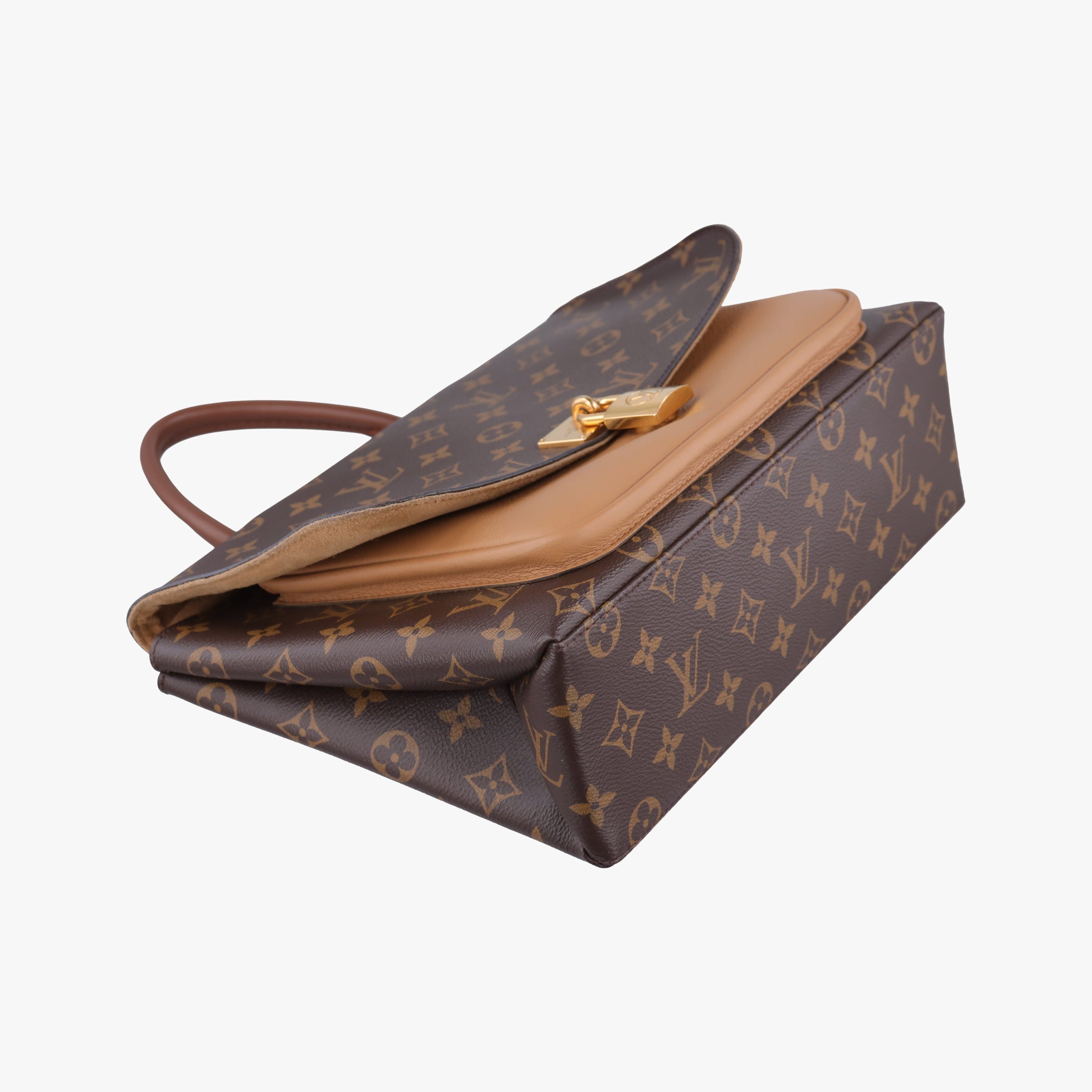 Pre-owned Louis Vuitton MARIGNAN Brown×Sesae Monogram Canvas×calf leather M44257 shoulderbag | stylenewstar