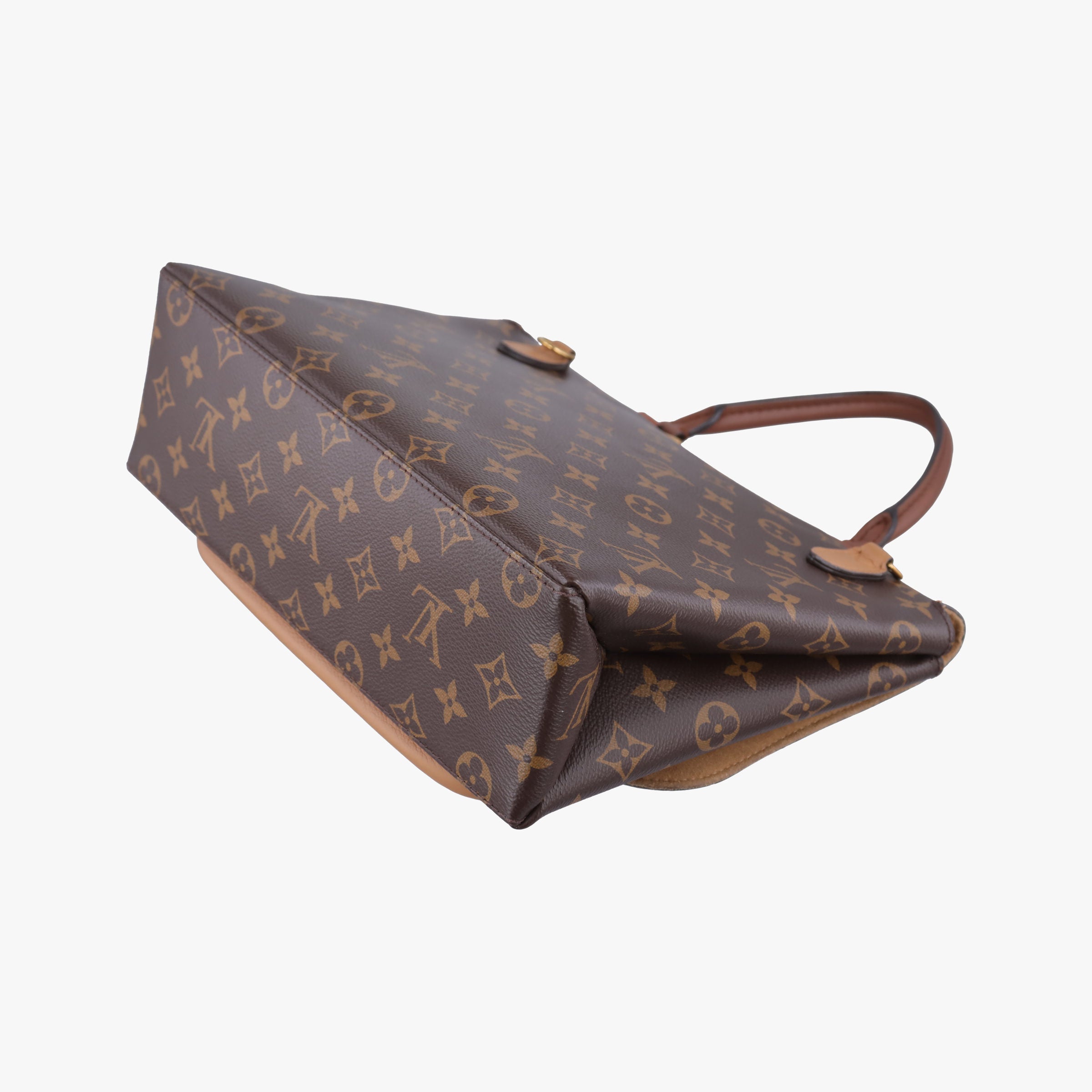 Pre-owned Louis Vuitton MARIGNAN Brown×Sesae Monogram Canvas×calf leather M44257 shoulderbag | stylenewstar