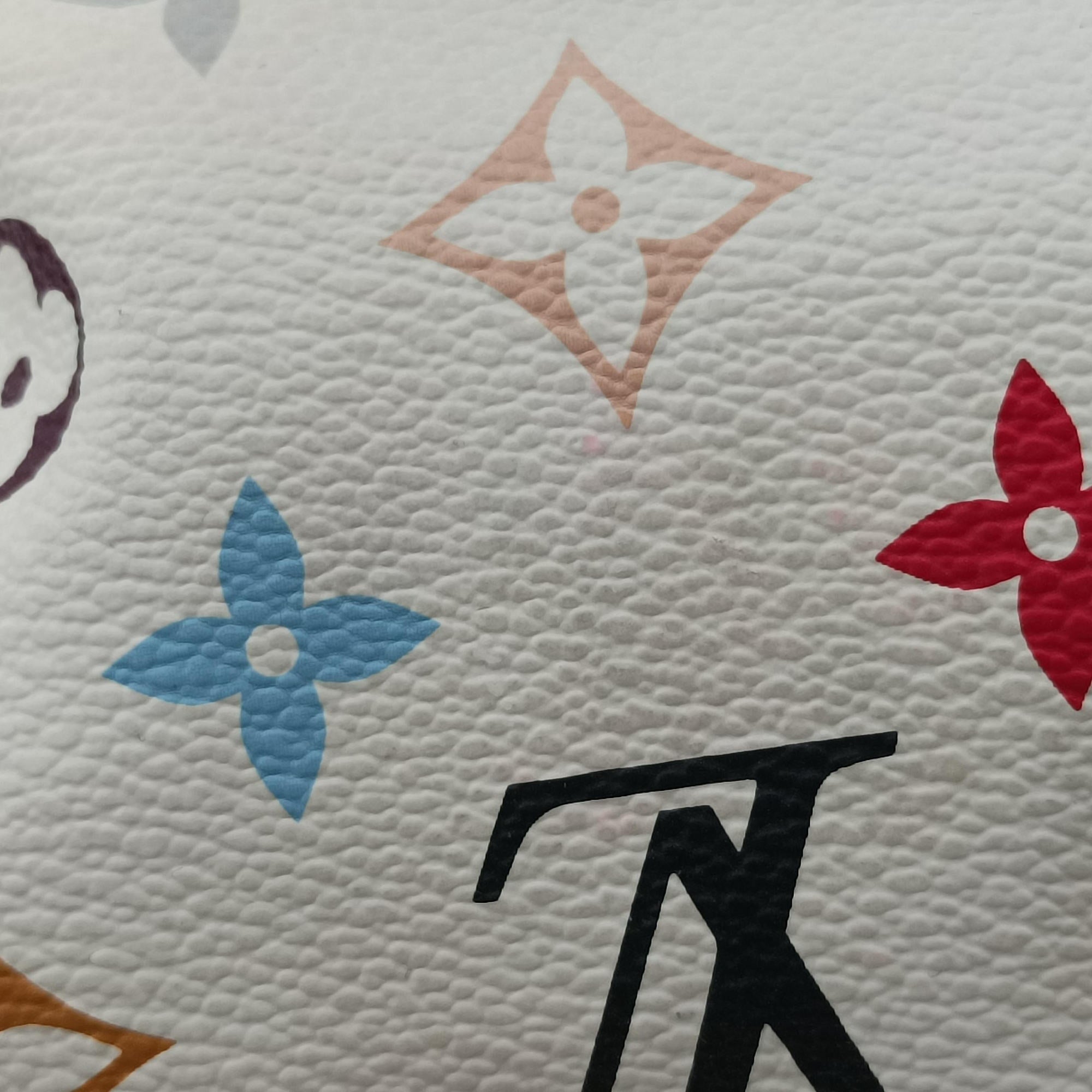 Pre-owned Louis Vuitton ANNIE GM white Monogram Multicolor M40303 shoulderbag | stylenewstar
