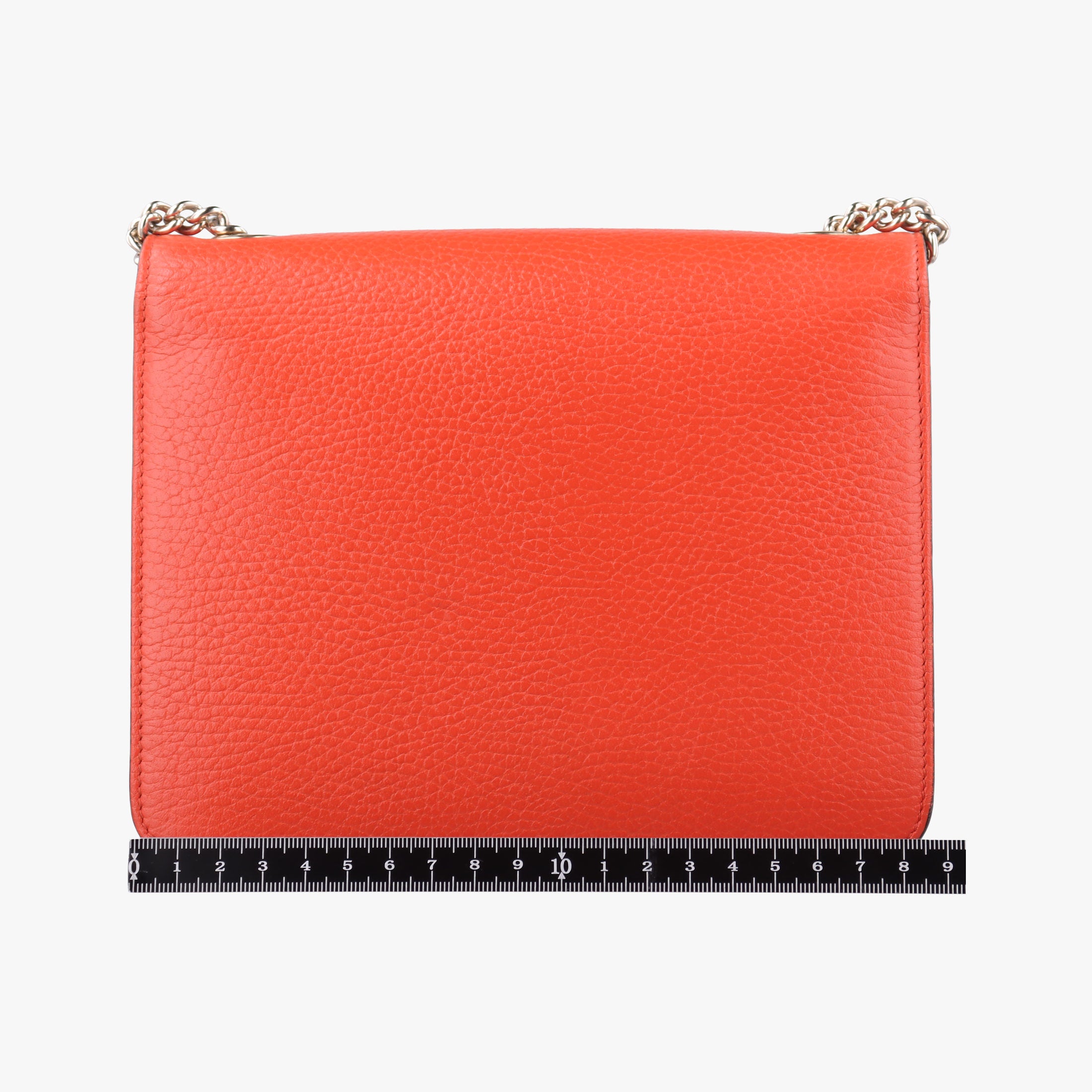 Pre-owned Gucci Interlocking G Orange Leather 510304 shoulderbag | stylenewstar