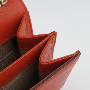 Pre-owned Gucci Interlocking G Orange Leather 510304 shoulderbag | stylenewstar
