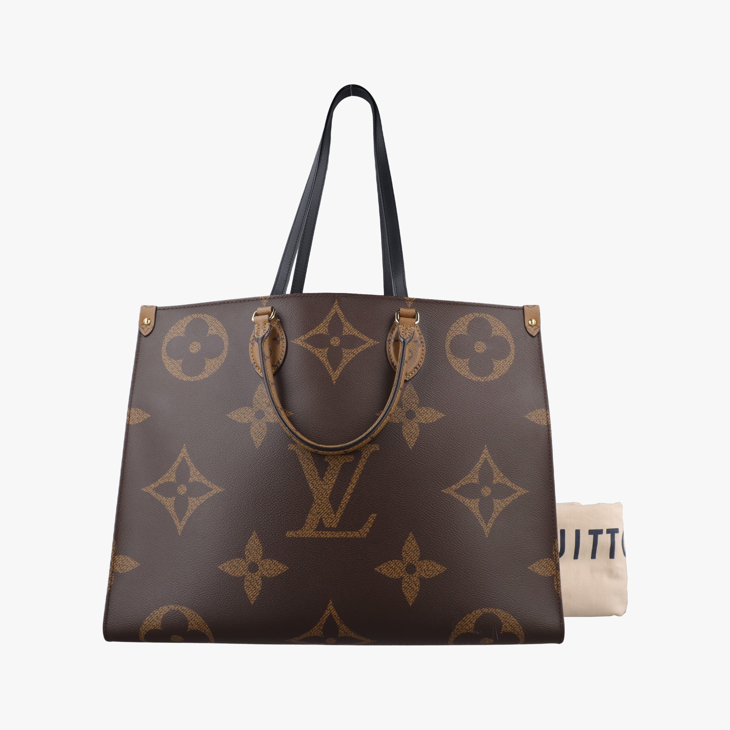 Pre-owned Louis Vuitton On the Go GM Monogram/Brown Monogram Canvas M45320 shoulderbag | stylenewstar