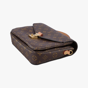 Pre-owned Louis Vuitton Pochette Metis MM Brown Monogram Canvas M44875 shoulderbag | stylenewstar