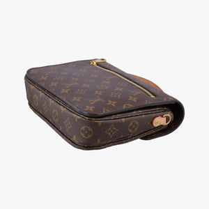 Pre-owned Louis Vuitton Pochette Metis MM Brown Monogram Canvas M44875 shoulderbag | stylenewstar