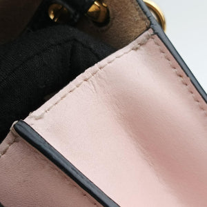 Pre-owned Fendi Kan I Black Leather 8M0381 shoulderbag | stylenewstar