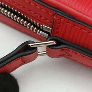 Pre-owned Louis Vuitton Danube PPM Supreme Collaboration ROUGE×white Epi M53434 shoulderbag | stylenewstar