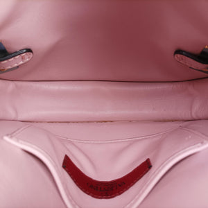 Secondhand Valentino My Rockstud Pink Leather  shoulderbag | stylenewstar
