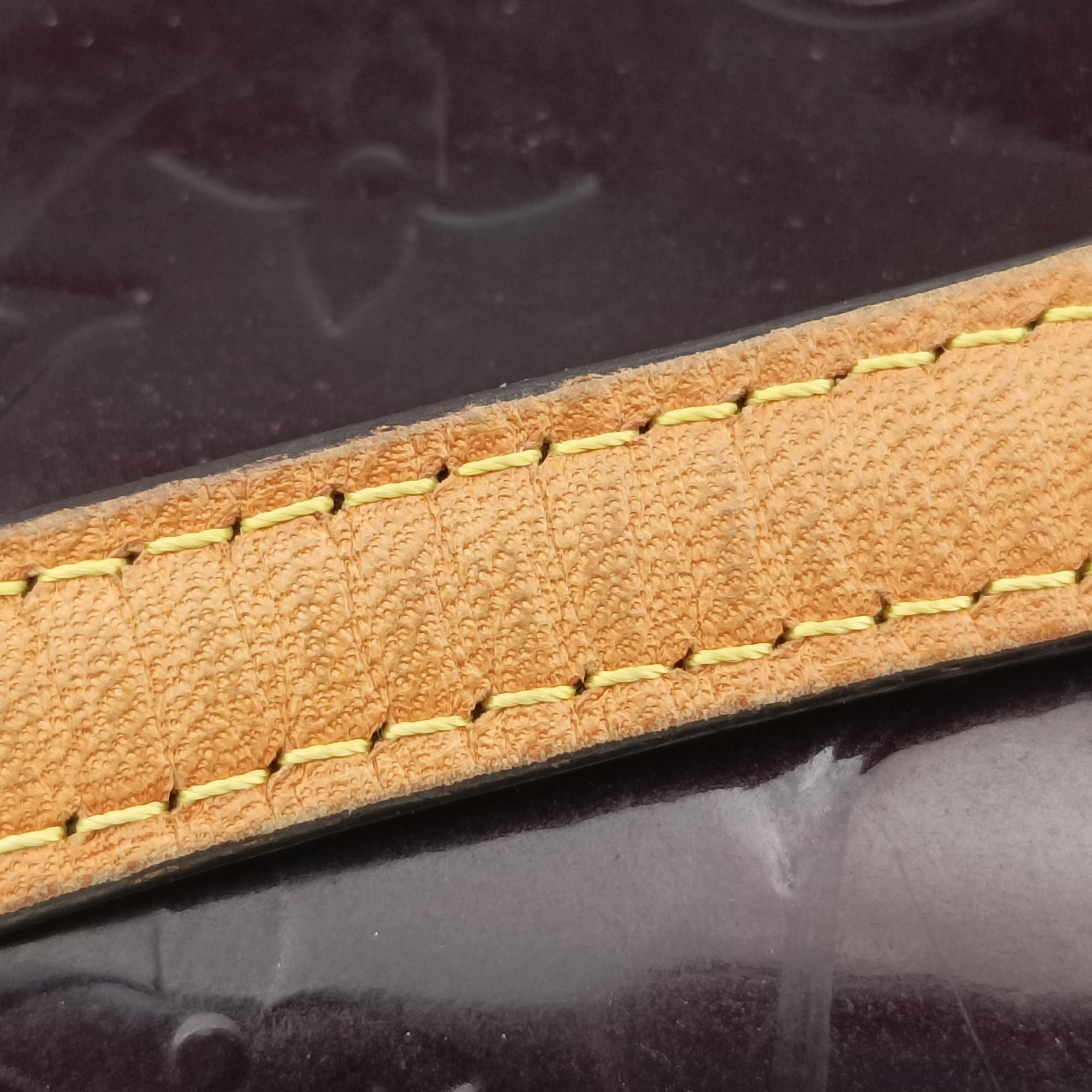 Pre-owned Louis Vuitton Belle Air Amarante Vernis M93613 shoulderbag | stylenewstar