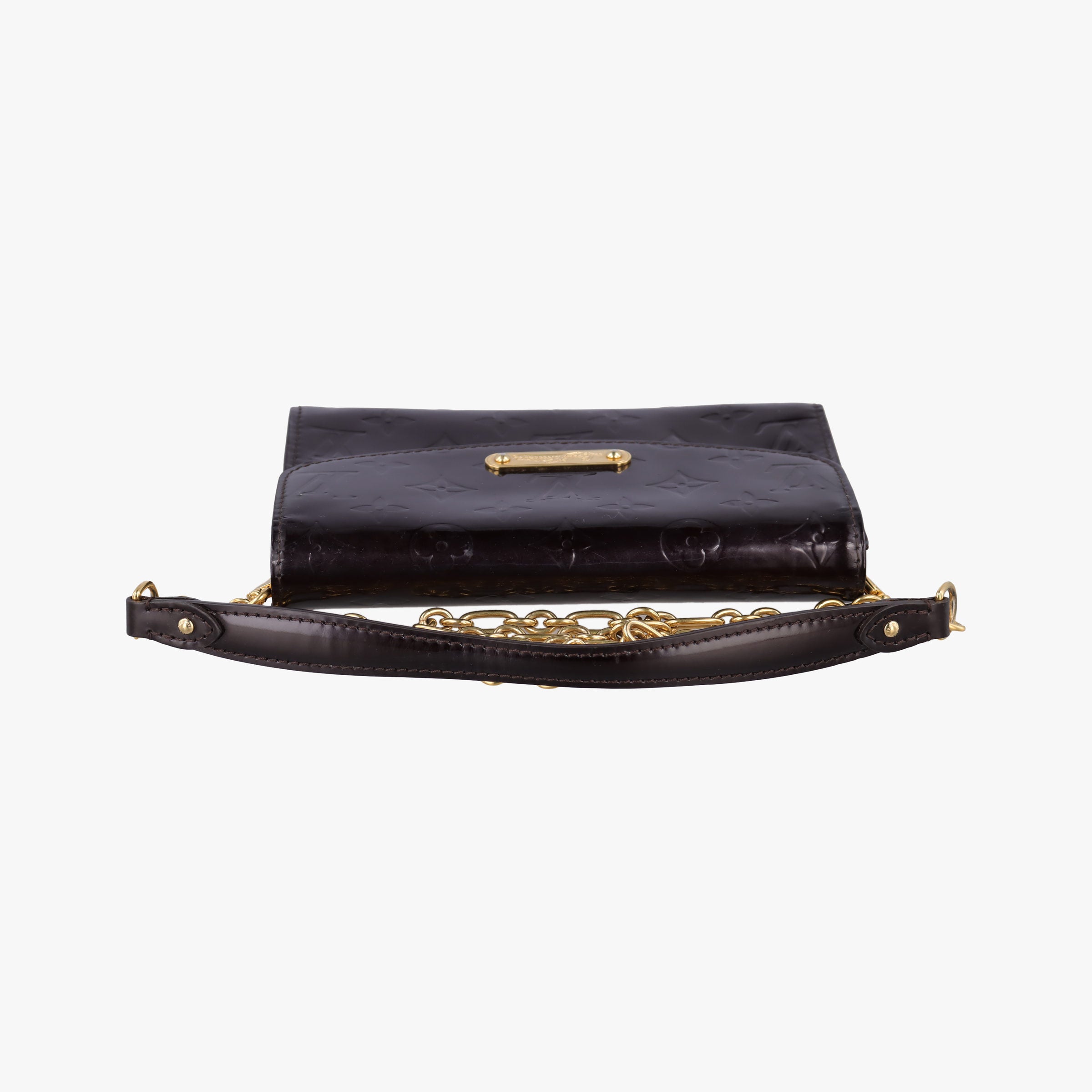Pre-owned Louis Vuitton Belle Air Amarante Vernis M93613 shoulderbag | stylenewstar