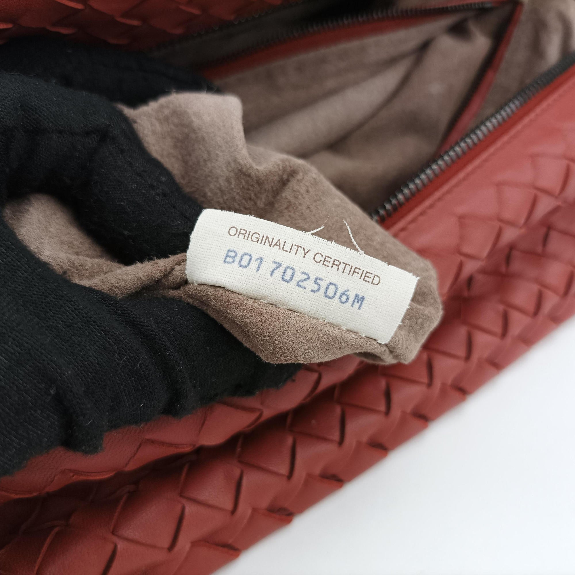 Pre-owned Bottega Veneta Intrecciato terracotta lambskin  handbag | stylenewstar