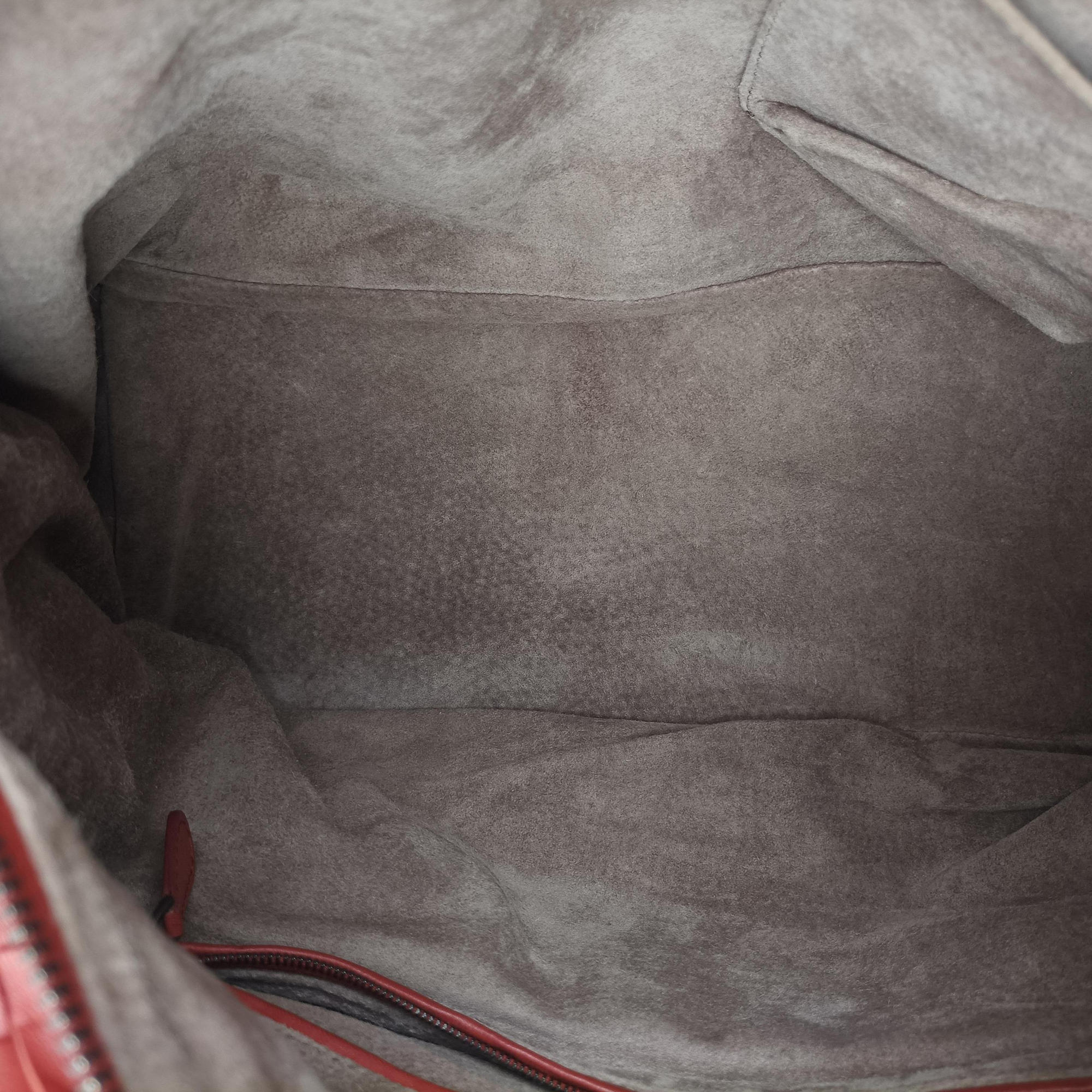 Pre-owned Bottega Veneta Intrecciato terracotta lambskin  handbag | stylenewstar