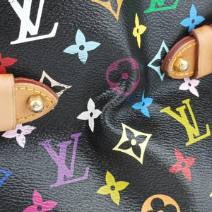 Pre-owned Louis Vuitton CLAUDIA Noir Monogram Multicolor M40194 handbag | stylenewstar