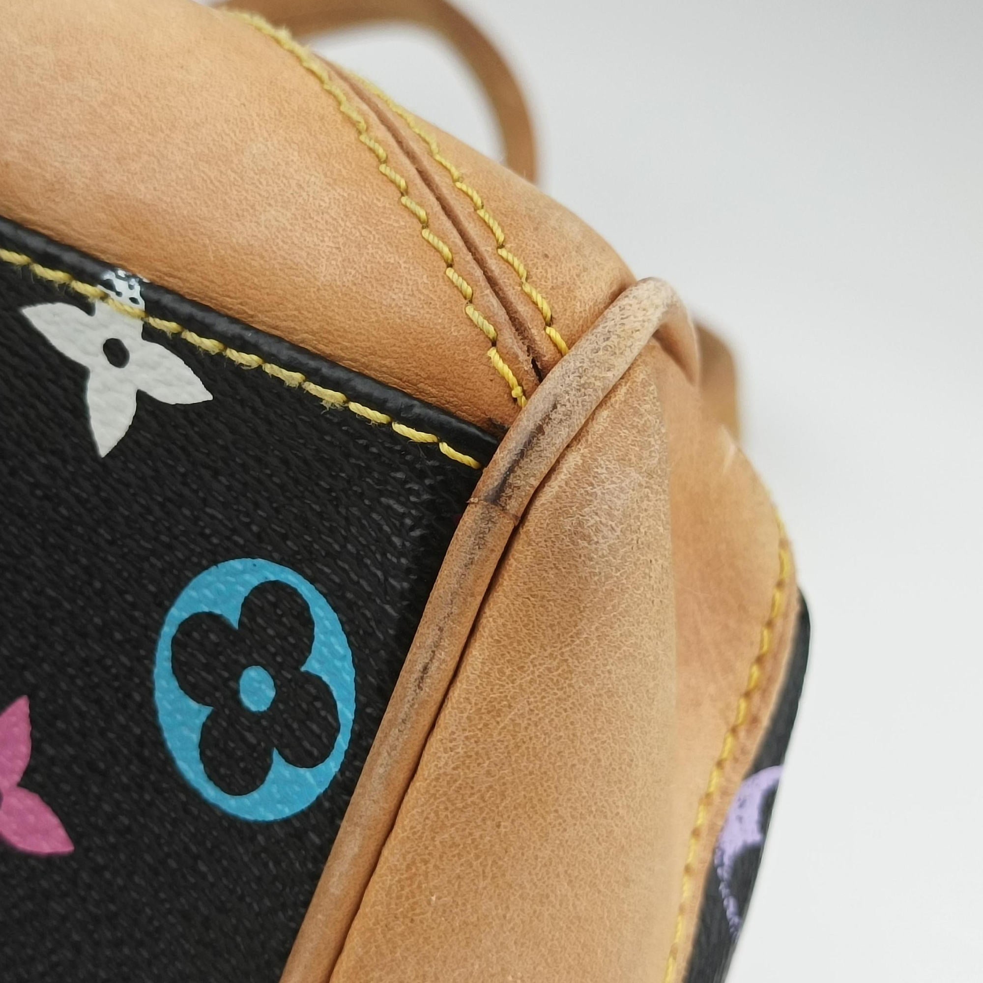 Pre-owned Louis Vuitton CLAUDIA Noir Monogram Multicolor M40194 handbag | stylenewstar