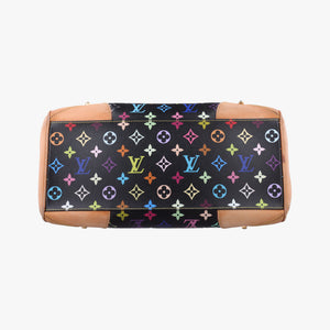Pre-owned Louis Vuitton CLAUDIA Noir Monogram Multicolor M40194 handbag | stylenewstar
