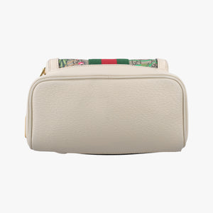 Pre-owned Gucci Ophidia Flora Multicolour PVC coated canvas×leather 547965 backpack/rucksack | stylenewstar