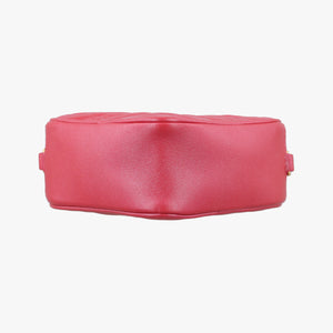 Pre-owned Louis Vuitton Heart on Chain Red Lambskin M80837 shoulderbag | stylenewstar