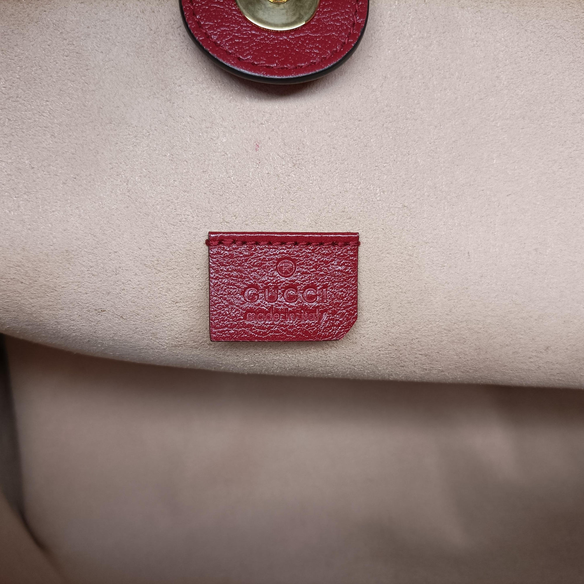 Vintage Gucci Rajah Black × Red × Multi tweed × leather 537219 shoulderbag | stylenewstar