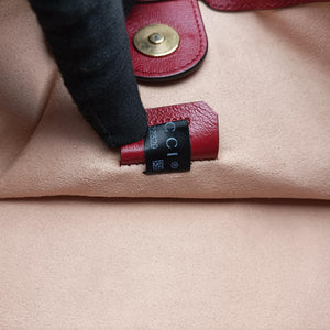 Vintage Gucci Rajah Black × Red × Multi tweed × leather 537219 shoulderbag | stylenewstar