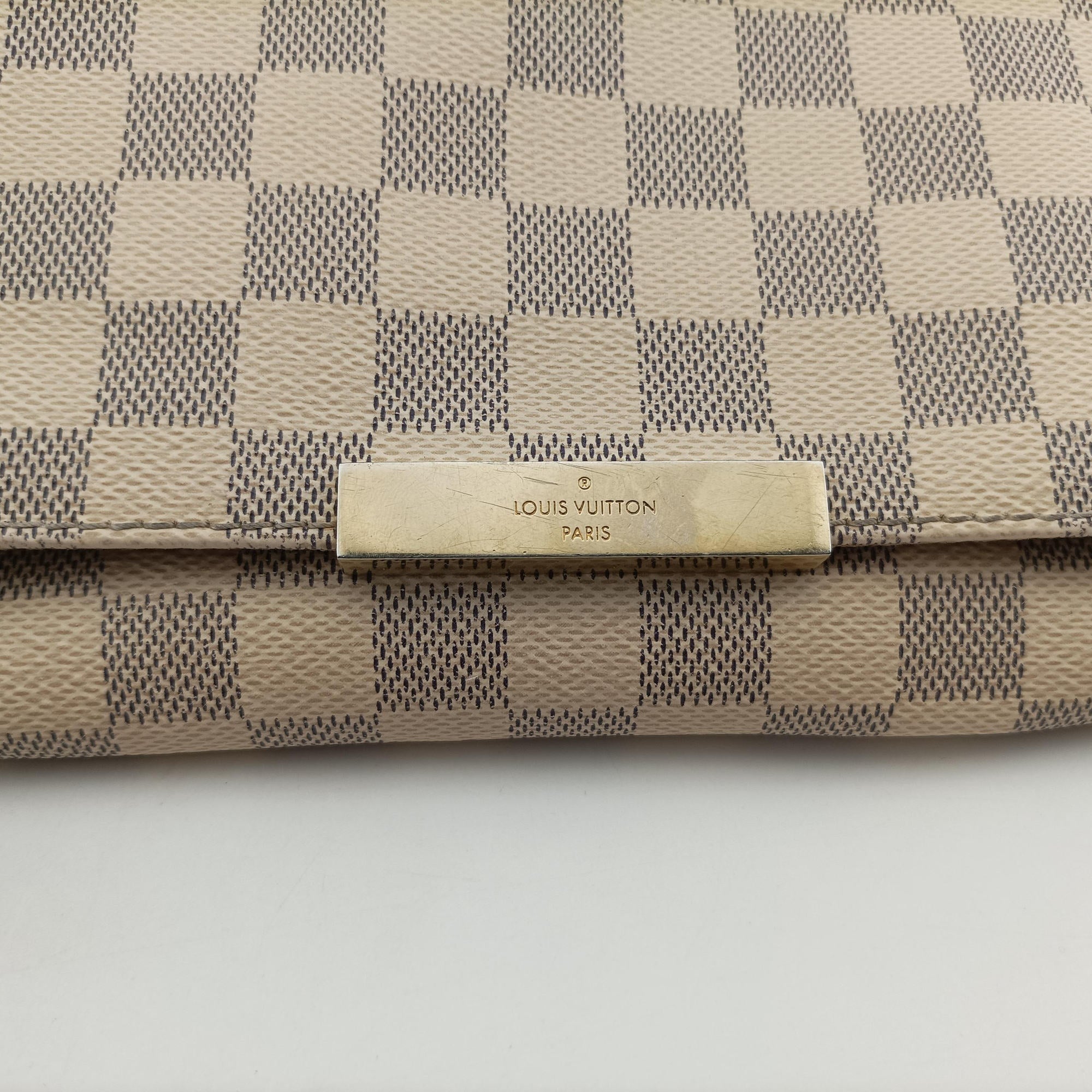 Pre-owned Louis Vuitton FAVORITE PM Azur Damier Canvas N41277 shoulderbag | stylenewstar