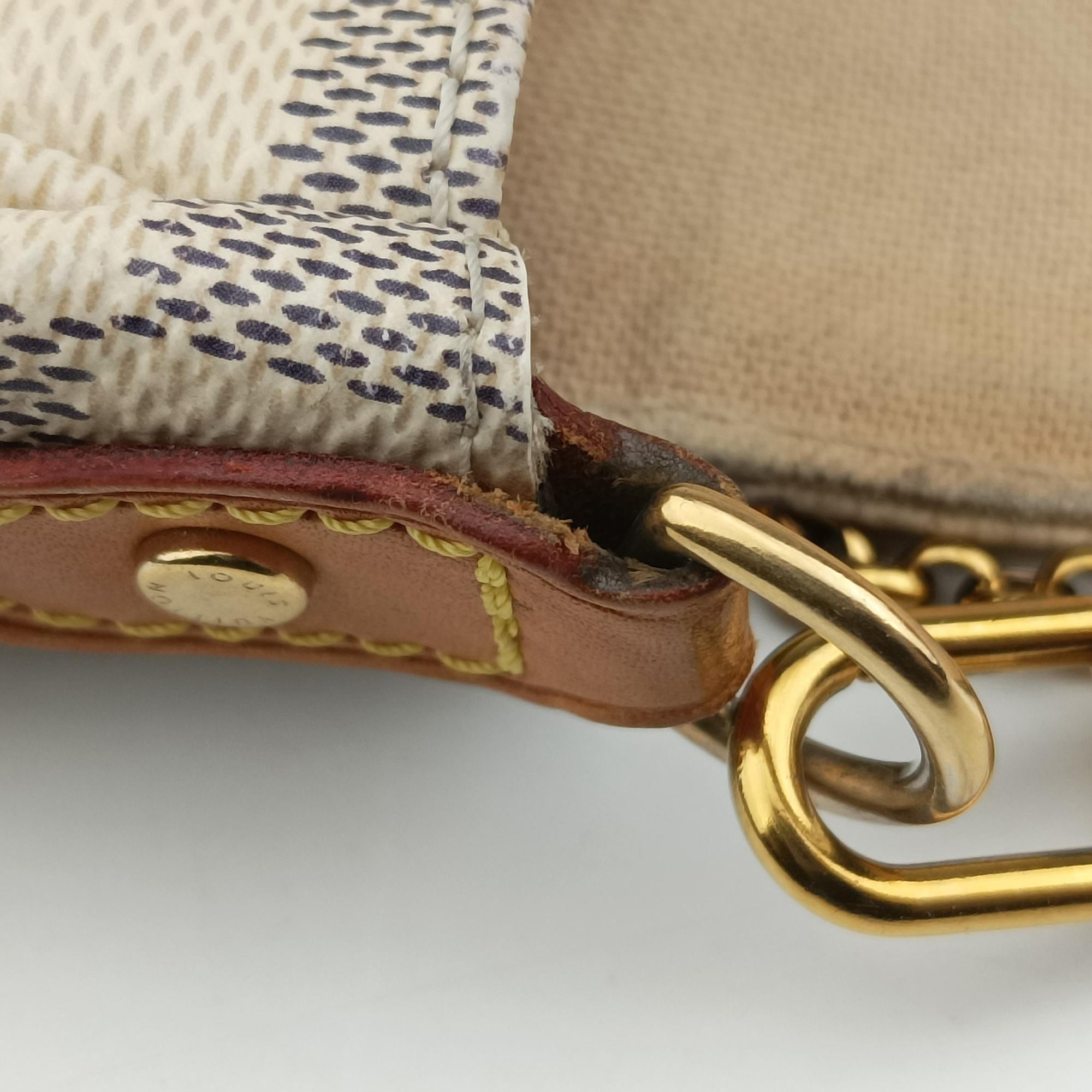 Pre-owned Louis Vuitton FAVORITE PM Azur Damier Canvas N41277 shoulderbag | stylenewstar
