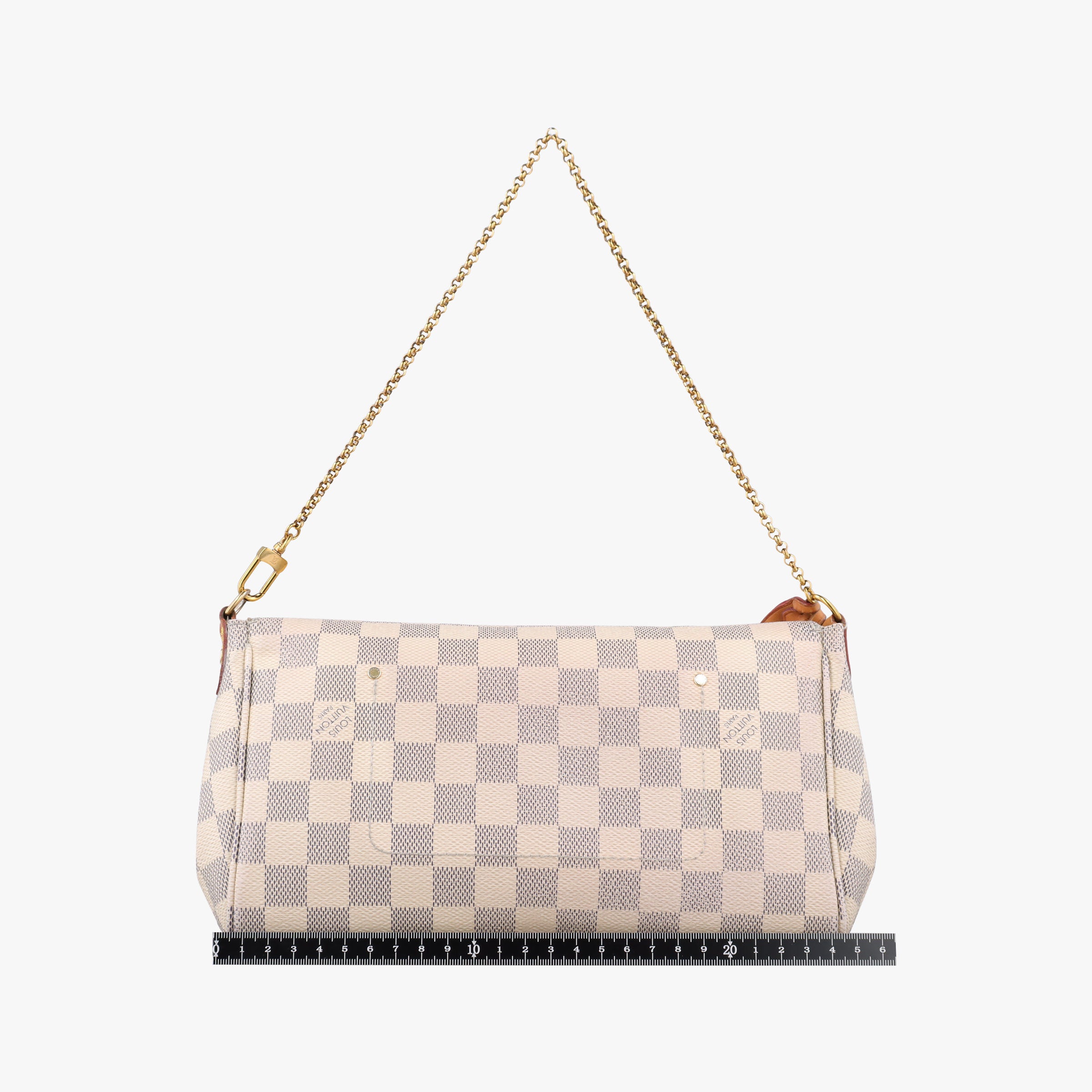 Pre-owned Louis Vuitton FAVORITE PM Azur Damier Canvas N41277 shoulderbag | stylenewstar