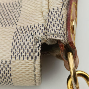 Pre-owned Louis Vuitton FAVORITE PM Azur Damier Canvas N41277 shoulderbag | stylenewstar