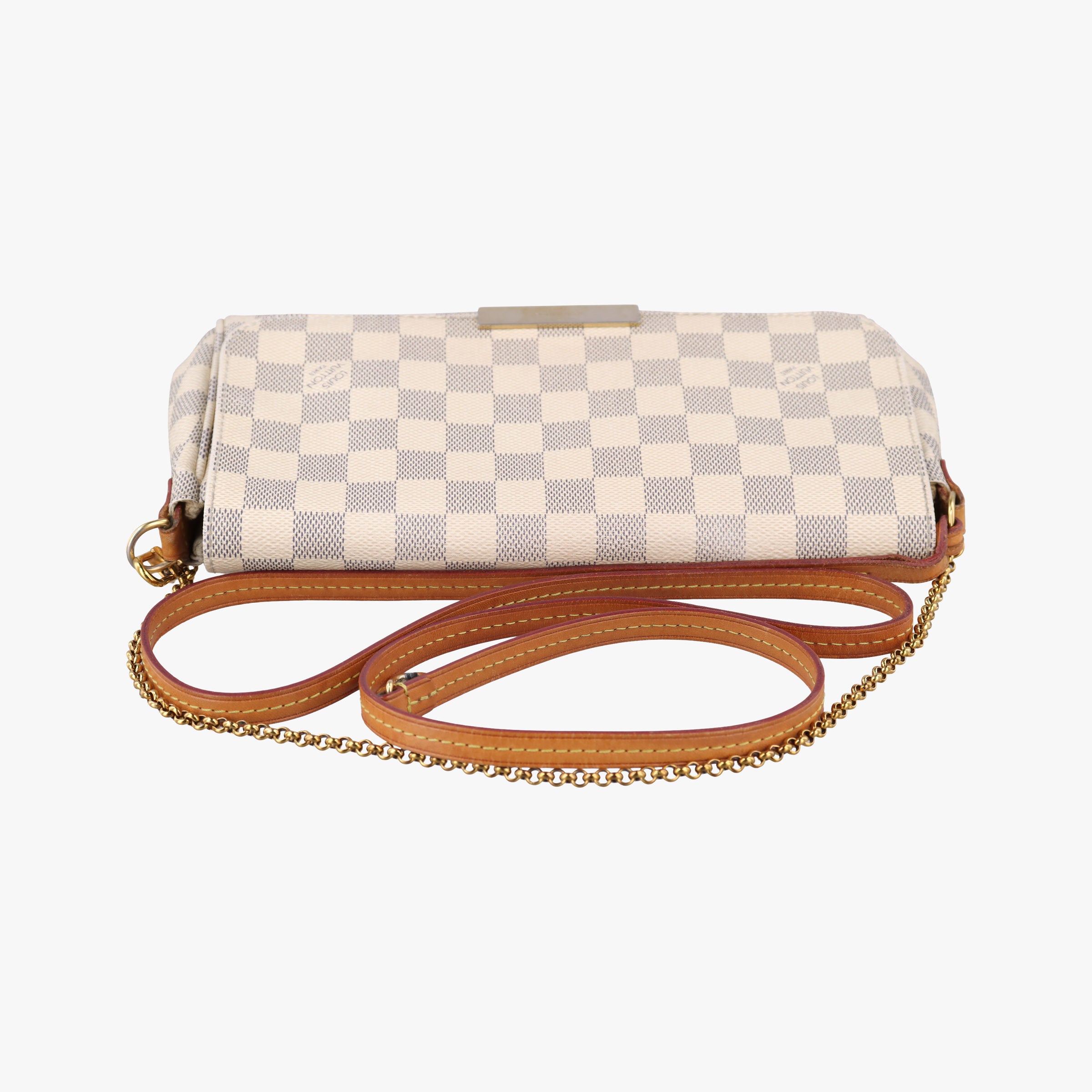 Pre-owned Louis Vuitton FAVORITE PM Azur Damier Canvas N41277 shoulderbag | stylenewstar