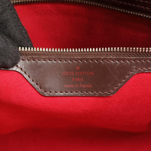 Secondhand Louis Vuitton HAMPSTEAD MM EBENE Damier Canvas N51204 handbag | stylenewstar