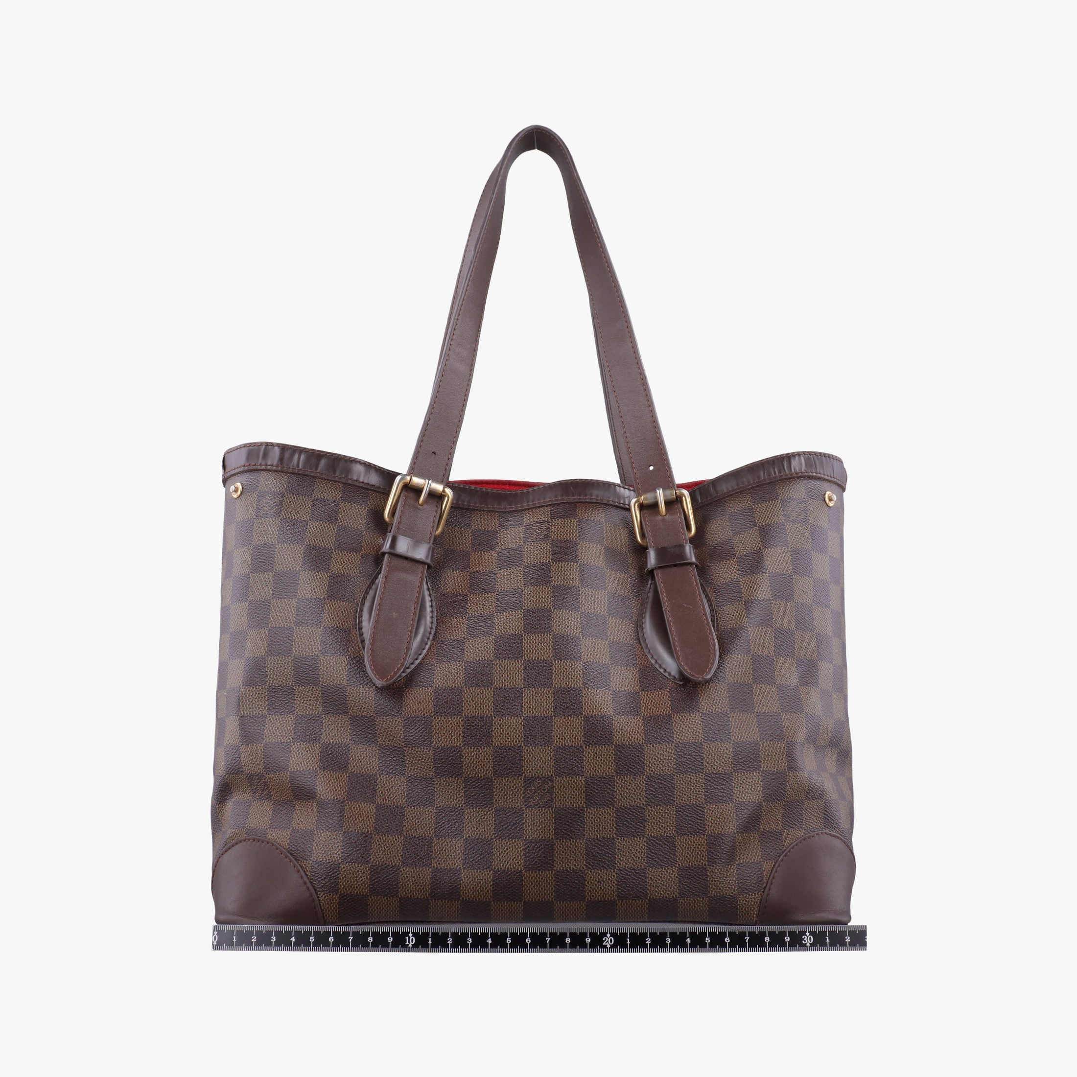 Secondhand Louis Vuitton HAMPSTEAD MM EBENE Damier Canvas N51204 handbag | stylenewstar