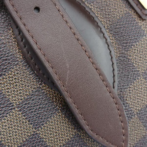 Secondhand Louis Vuitton HAMPSTEAD MM EBENE Damier Canvas N51204 handbag | stylenewstar