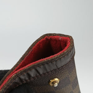 Secondhand Louis Vuitton HAMPSTEAD MM EBENE Damier Canvas N51204 handbag | stylenewstar