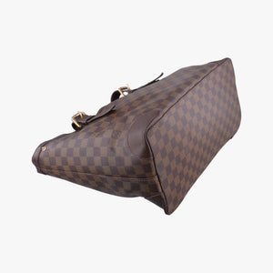 Secondhand Louis Vuitton HAMPSTEAD MM EBENE Damier Canvas N51204 handbag | stylenewstar