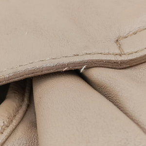 Pre-owned Christian Dior Jazz Club Beige leather  shoulderbag | stylenewstar