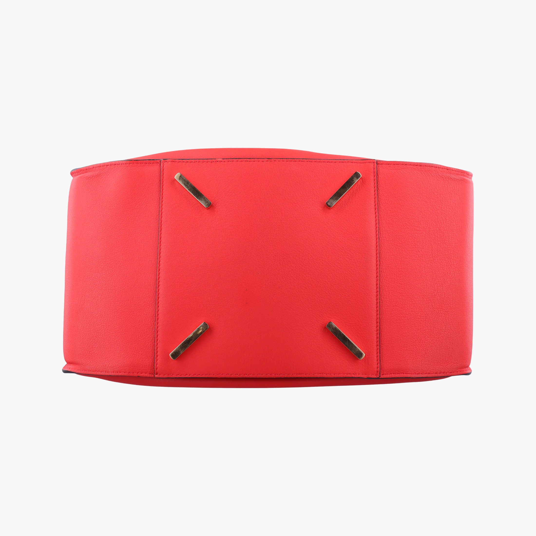 Pre-owned Loewe Hammock Red Leather  shoulderbag | stylenewstar